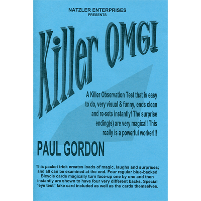 [Magic Video]Killer OMG by Paul Gordon.