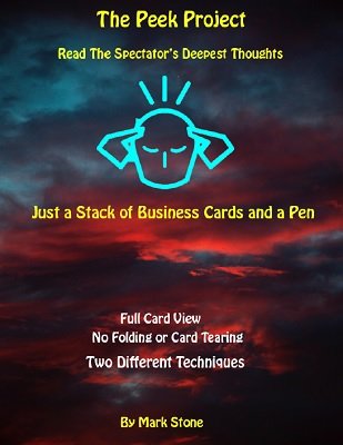 [Ebook]-Mark Stone - The Peek Project.