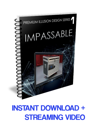 [Magic Video]-Premium Illusion Design Series 1 - Impassable by JC Sum ( Video )