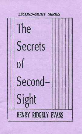 [Ebook]-The Secrets of Second-Sight by Henry Ridgely Evans