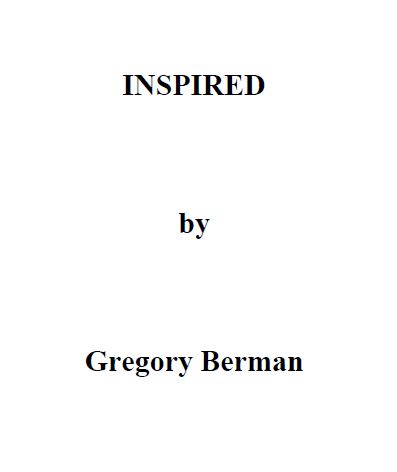 [Ebook]Gregory Berman – Inspired ( Instant Download )