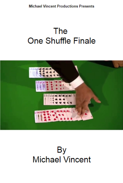 [Ebook]The One Shuffle Finale by Michael Vincent ( Instant Download )